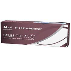 Линзы контактные ALCON DAILIES TOTAL однодневные водоградиентные -1,50 N30
