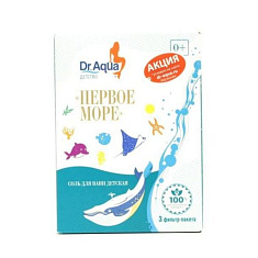 Доктор Аква Соль Морская природная Детская Первое море 450г