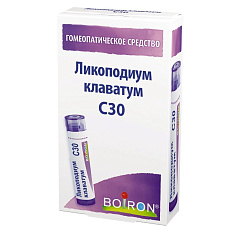 Ликоподиум Клаватум С30 гранулы гомеопатические 4г Буарон