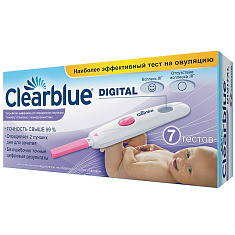 Clearblue Digital Устройство цифровое для определения овуляции (тест) N7