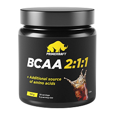 Prime Kraft BCAA 2:1:1 аминокислоты со вкусом колы 150г