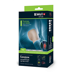 B.Well Бандаж на коленный сустав PRO W-331 р.L бежевый