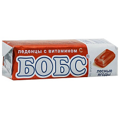 БОБС леденцовая карамель со вкусом лесных ягод N10