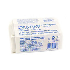 Пластырь LUXPLAST 19х72мм нетканый сверхтонкий телесный N10 лента
