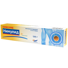 Нимулид гель для наружного применения 1% 120г Панацея