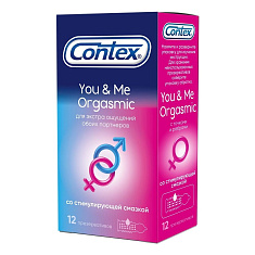Contex Презервативы You&Me Orgasmic №12