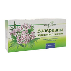 Валерианы корневища с корнями фильт-пакеты 1,5г N20 Фитофарм