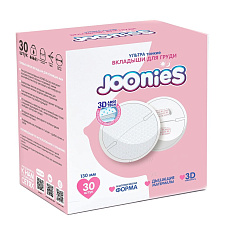 Joonies Вкладыши мягкие гелевые для кормящих мам №30