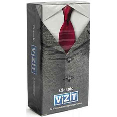 Визит Презервативы VIZIT Classic Классические 12 шт.
