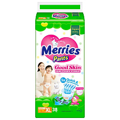 Merries Good Skin Трусики для детей размер XL 12-19 кг №38