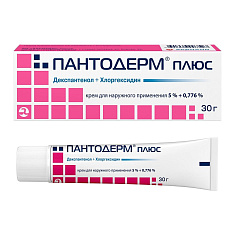 Пантодерм Плюс крем для наружного применения 30г