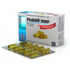 Рыбий Жир очищенный капсулы 700мг N30 Реалкапс