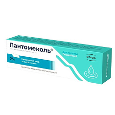 Пантомеколь крем для наружного применения 5% 25г
