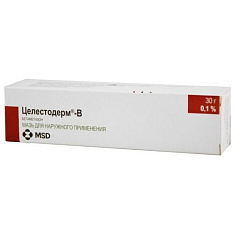 Целестодерм-В мазь д/наружн применения 0,1% 30г N1