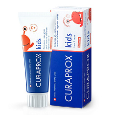 Curaprox Kids Zero зубная паста детская с 2 лет 60мл клубника