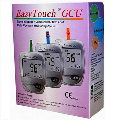 Easy Touch GCU Анализатор крови глюкоза, холестерин, мочевая кислота