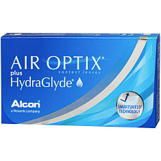 Линзы контактные AIR OPTIX PLUS HYDRAGLYDE /-1,25/ N6 ALCON