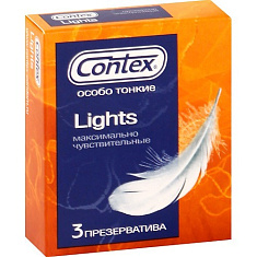 CONTEX Презервативы Lights особо тонкие №3