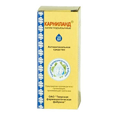 Карниланд капли подъязычные флак-кап 25мл