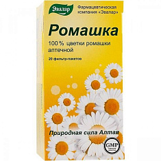 Ромашки цветки фильтр-пакет 1,2г N20 Эвалар