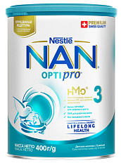 НАН 3 OptiPro молочная смесь (с 12 месяцев) 800г