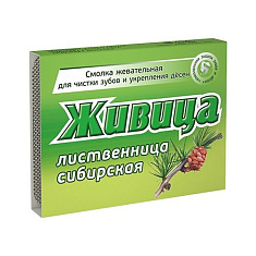 Живица Смолка жевательная из смолы лиственницы N5