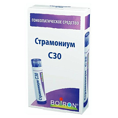 Страмониум C30 гранулы гомеопатические 4г