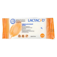 Lactacyd салфетки для интимной гигиены N8