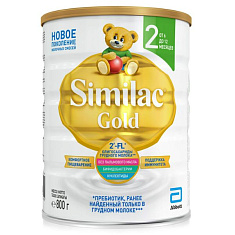 Симилак Gold 2 смесь сухая молочная для детей 800г
