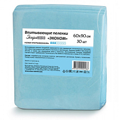 ЭлараKids Пеленки детские эконом 60х90 N30