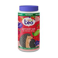 Леовит Leo Kids Чай гранулированный быстрорастворимый из лесных ягод с 6 месяцев 200г