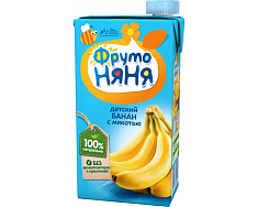 ФрутоНяня Нектар из банана с мякотью 500мл