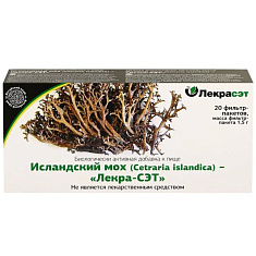Исландский мох 1,5г №20 Лекра-Сэт