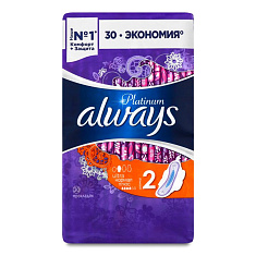 Прокладки Олвейс ультратонкие Platinum Ultra Normal Plus 30шт