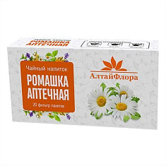 Алтайфлора Ромашка аптечная 1,5г фильтр-пакет N20