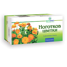 Ноготков цветки фильтр-пакеты 1,5г №20 Фитофарм