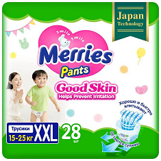 Merries Good Skin Трусики для детей размер XXL 15-25 кг N28