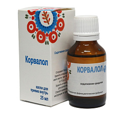 Корвалол капли 25мл Кировская ФФ
