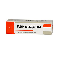 Кандидерм крем д/наружн применения 15г N1 туба