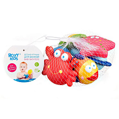 Roxy-Kids Набор игрушек для ванной Морские обитатели 6+ №6