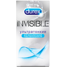 Дюрекс презервативы Invisible ультратонкие №18