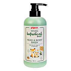 Pigeon Гель для головы и тела Natural Botanical 500мл