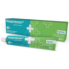Новатенол крем для наружного применения 5% 50г