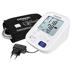 Тонометр OMRON M3 Expert автоматический с адаптером и универсальной манжетой 22 - 42см HEM-7154-ALRU