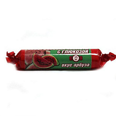 Гленвитол Аскорбиновая кислота + глюкоза со вкусом арбуза жевательные таблетки 3г N10 крутка