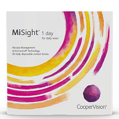 CooperVision MiSight 1 day линзы контактные однодневные №90 sph -1.75