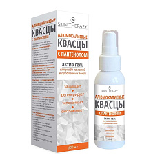 Skin Therapy Квасцы алюмокалиевые с пантенолом Гель актив 100мл