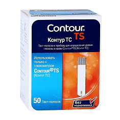 Тест-полоски Контур ТС N50