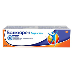 Вольтарен Эмульгель гель для наружного применения 2% 30г туба