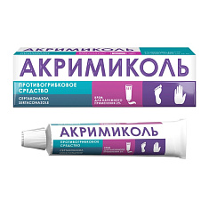 Акримиколь 2% крем для наружного применения 15г